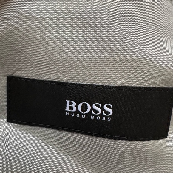 BOSS Hugo Boss Rossellini Movie 42R Mens Sportcoat Virgin Wool Super 100 USA - Picture 8 of 12